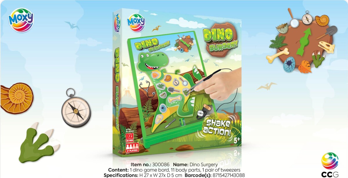 Moxy - Dino Surgery Spil