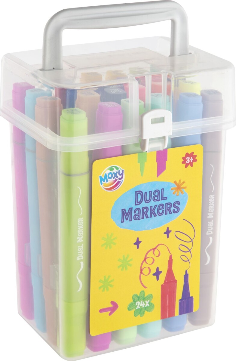Moxy - Dual Markers 24 Pcs 150159