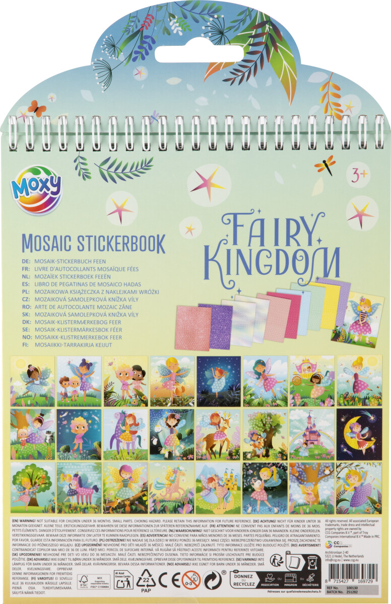 Moxy - Luxury Mosaic Stickerbook - Fairies 100130