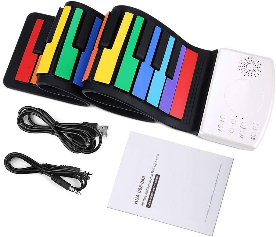 Moye Rainbow Roll Up Piano