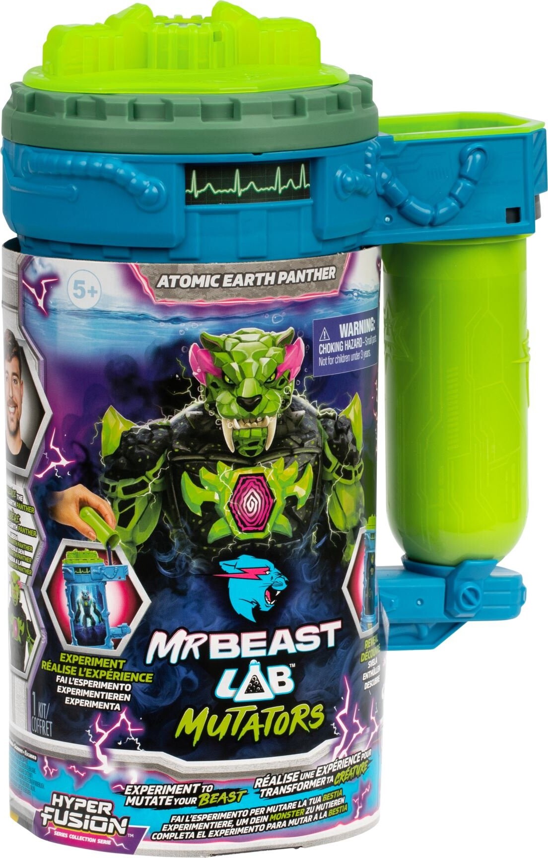 Mr Beast Lab - Mutation Chamber - Atomic Earth Panther 20426