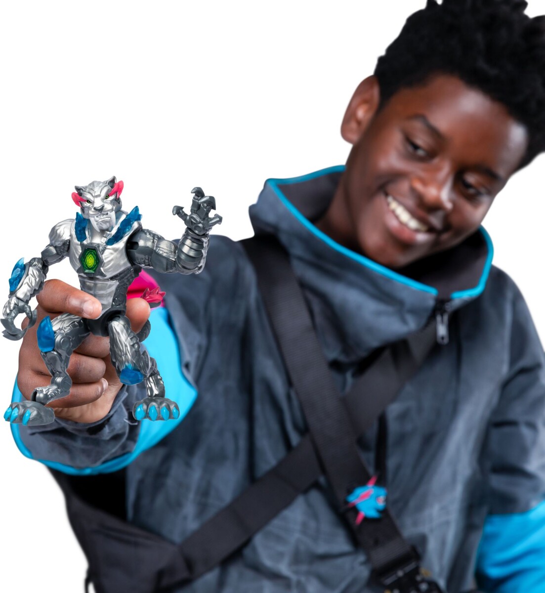 Mr Beast Lab Mutator Action Figur -Metalic Panther