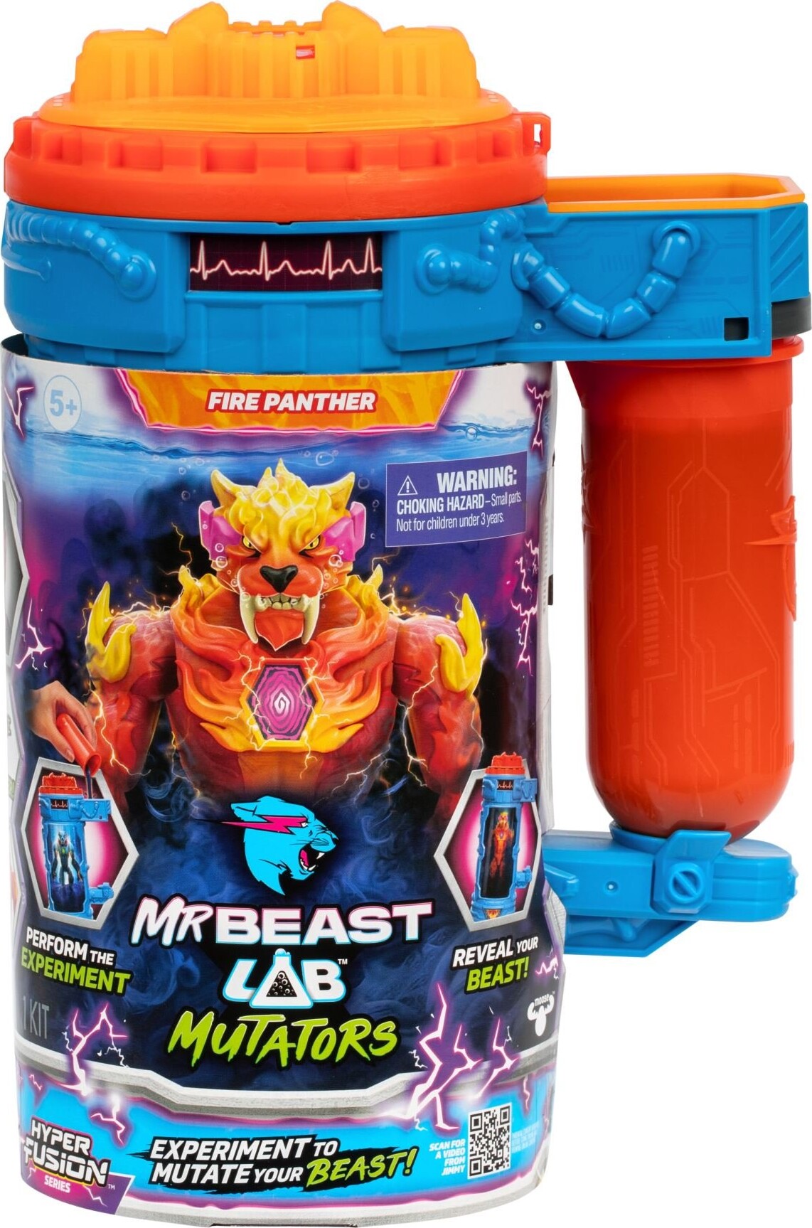 Mr Beast Lab - Mutators Mutation Chamber Flame Panther 20427