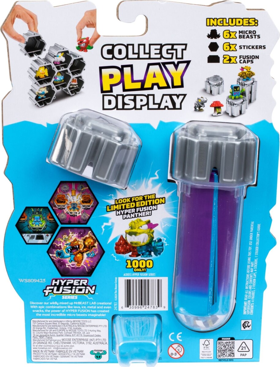 Mr Beast Lab - Swarms Fusion 6 Pk 20418