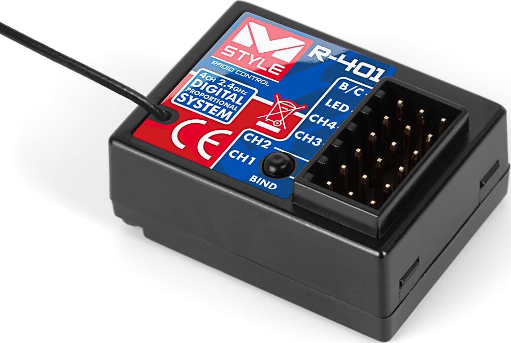 Mstyle - Radioset Servo Battery And Charger 542409