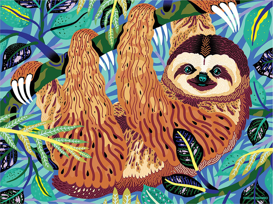 Mudpuppy Puslespil - 300 Brikker - Pygmædovendyr - Truede Arter