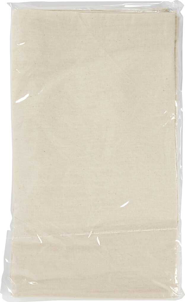 Diy Mulepose Til Male På - Uden Tryk - 38X42 Cm - Lys Natur - 5 Stk