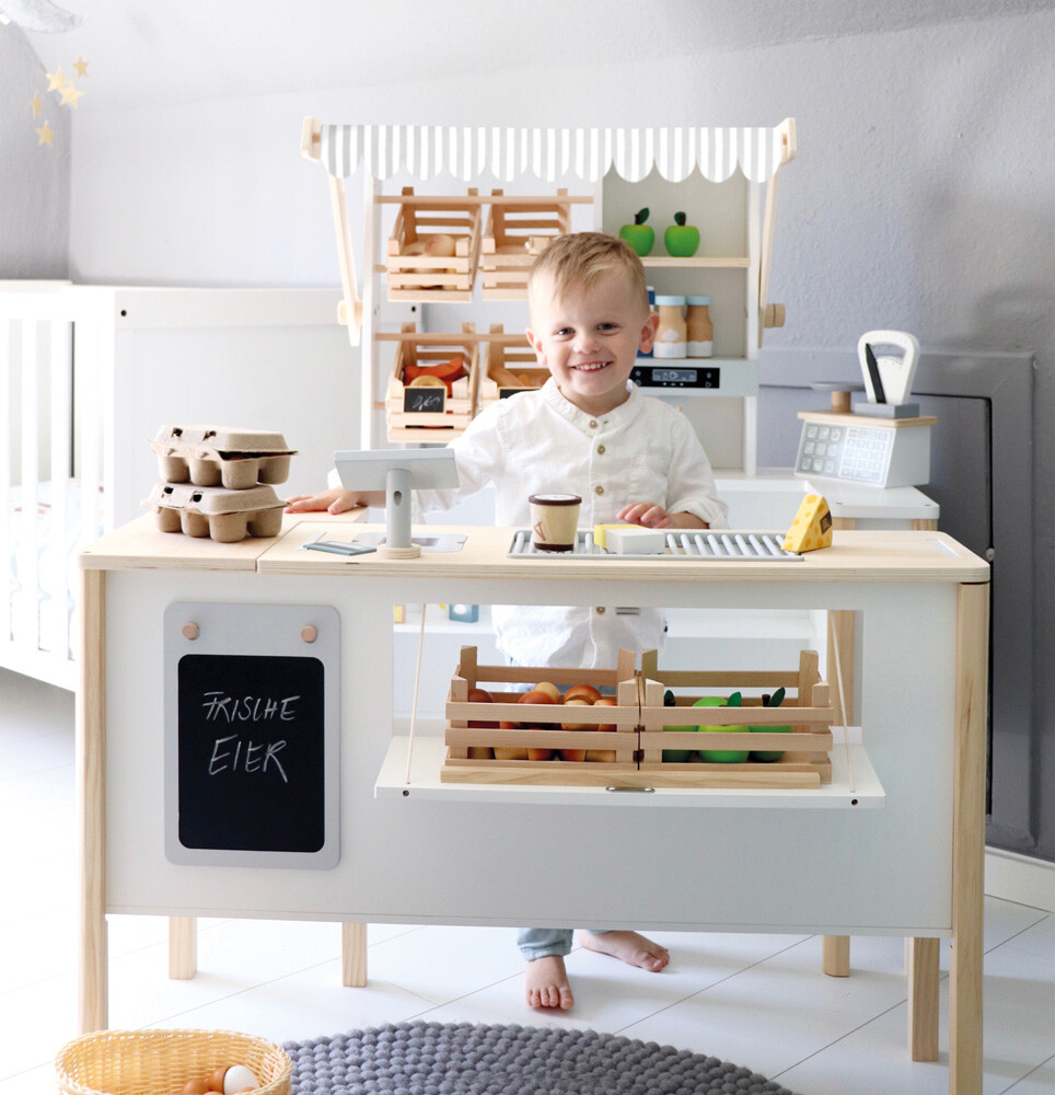 Multi Legekøkken Og Butik Med Tilbehør - Fresh - Small Foot