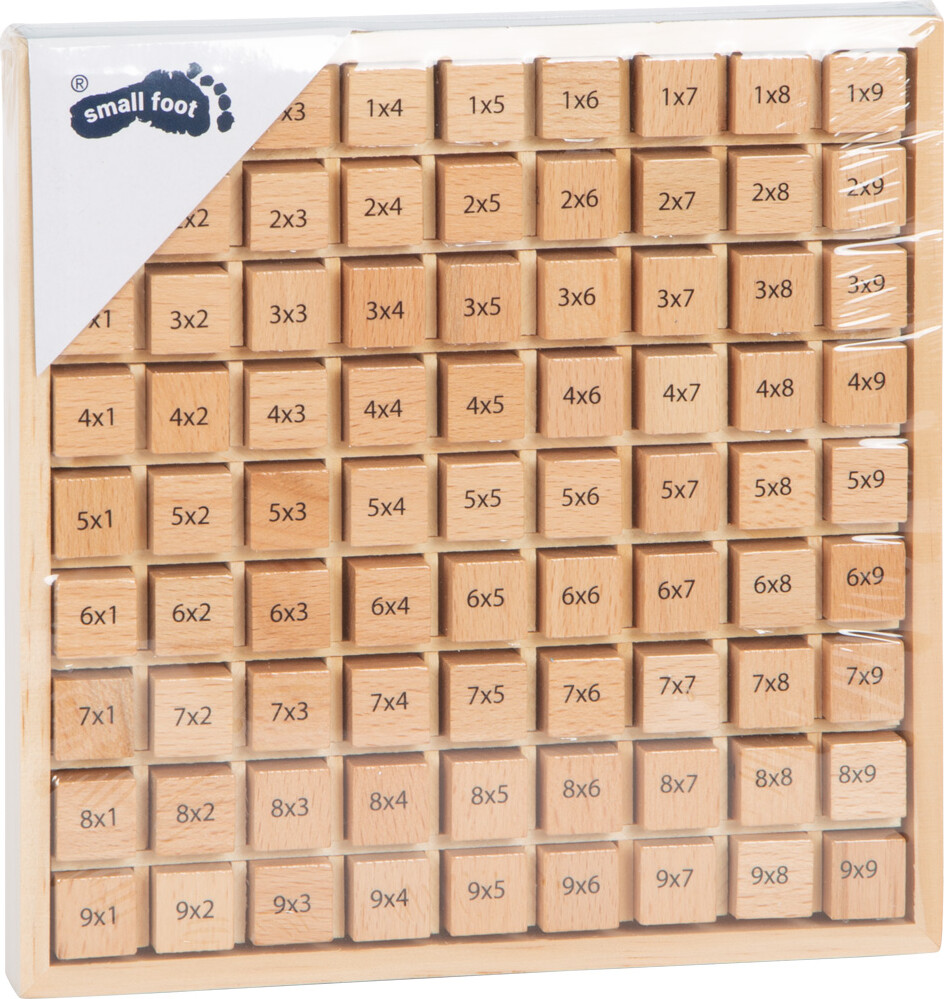 Gange Tavle I Træ - Small Foot