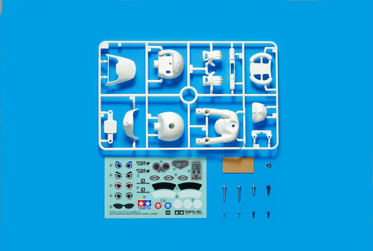 Multipurpose Driver Figure - 54864 - Tamiya