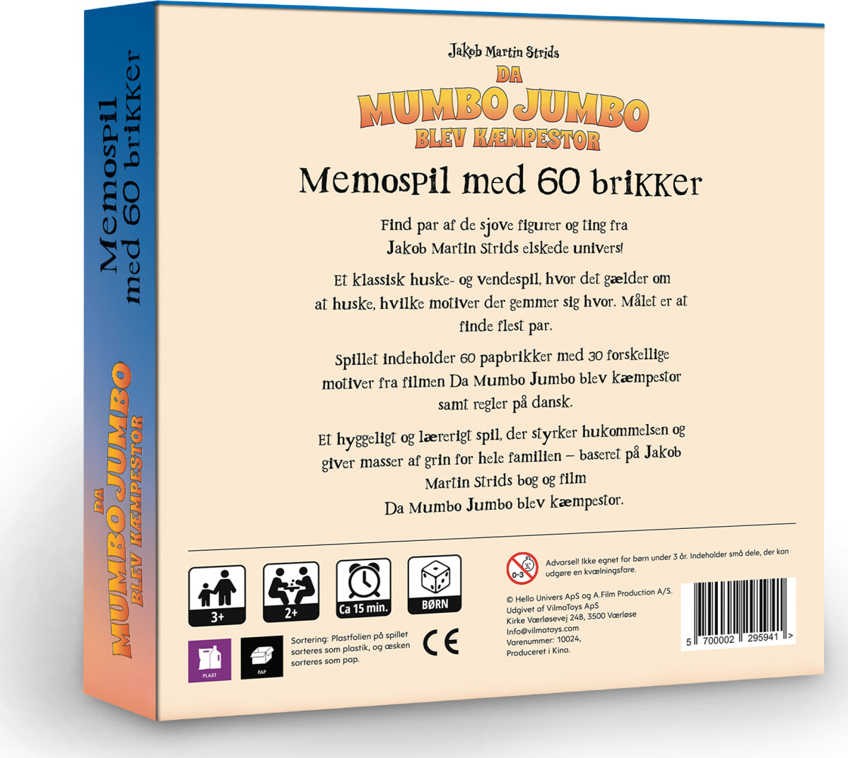 Mumbo Jumbo Memospil - Et Klassisk Huske- Og Vendespil