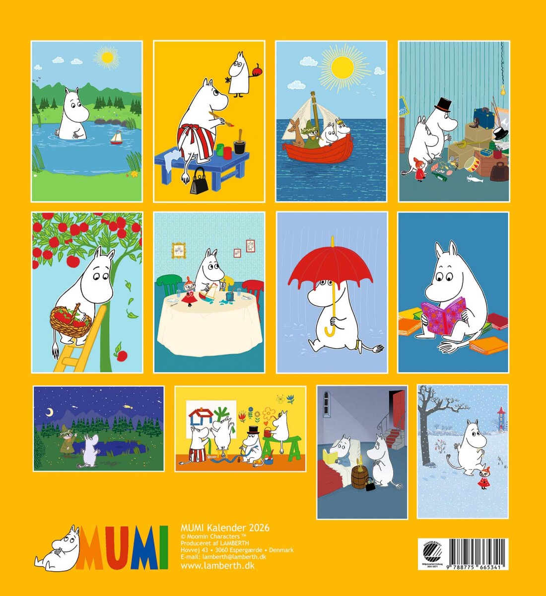 Mumi Kalender 2026