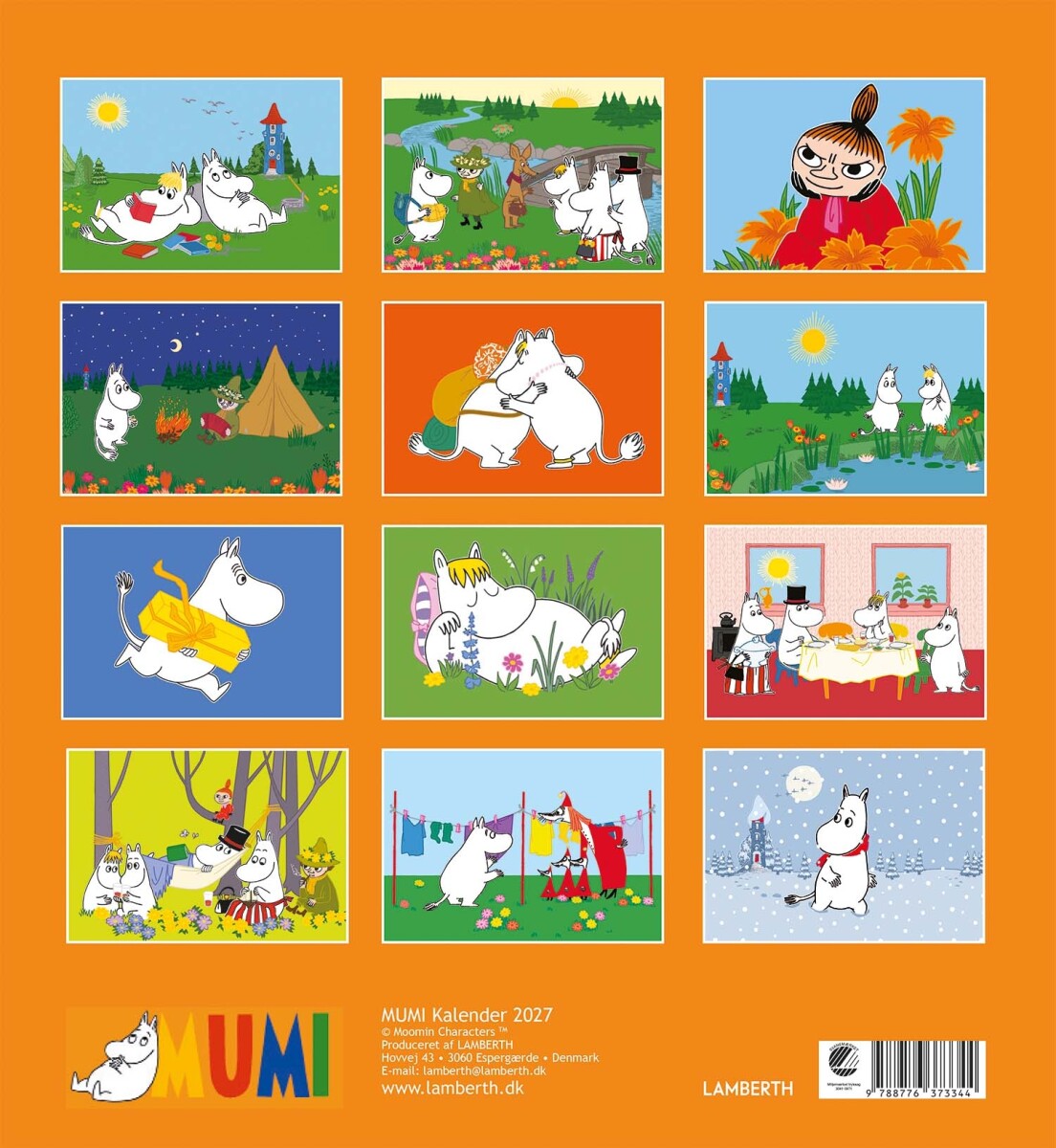 Mumi Kalender 2027