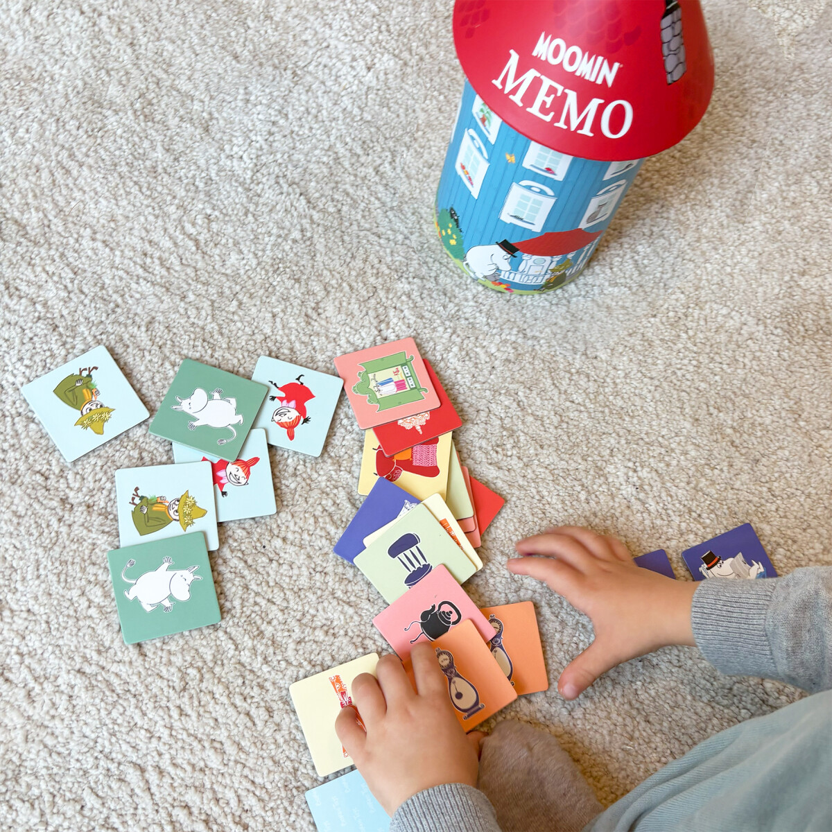 Moomin Memo - Huskespil Hus Med Mumitroldene - Barbo Toys