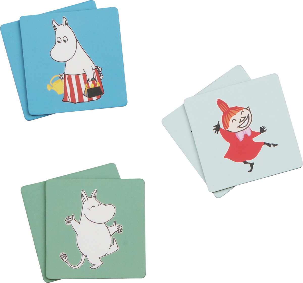 Moomin Memo - Huskespil Hus Med Mumitroldene - Barbo Toys