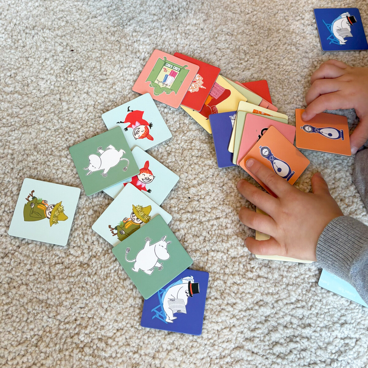 Moomin Memo - Huskespil Hus Med Mumitroldene - Barbo Toys