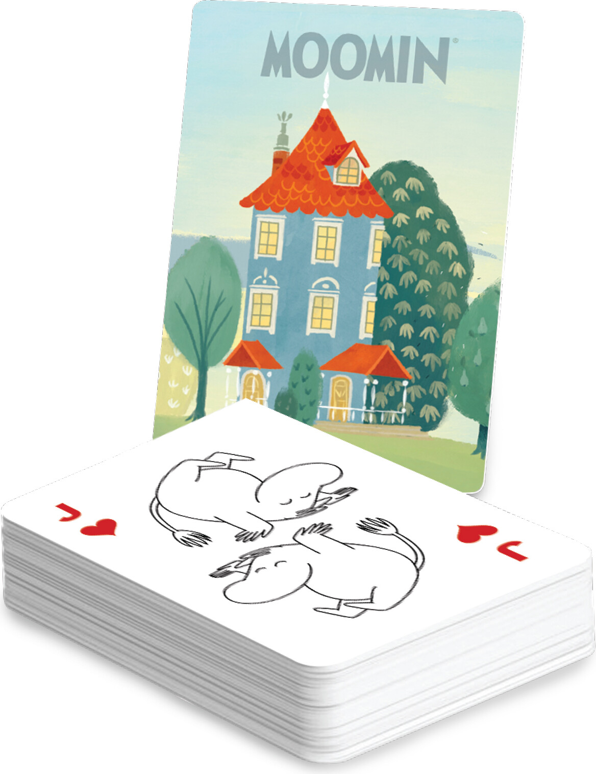 Barbo Toys - Mumi Spillekort - Hus