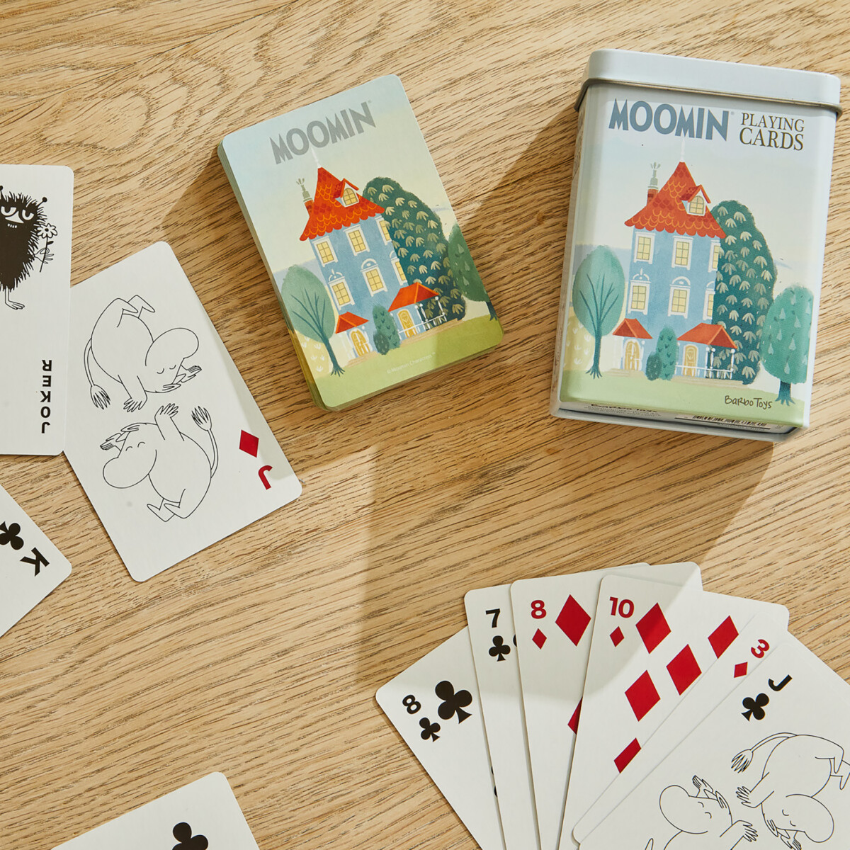 Barbo Toys - Mumi Spillekort - Hus