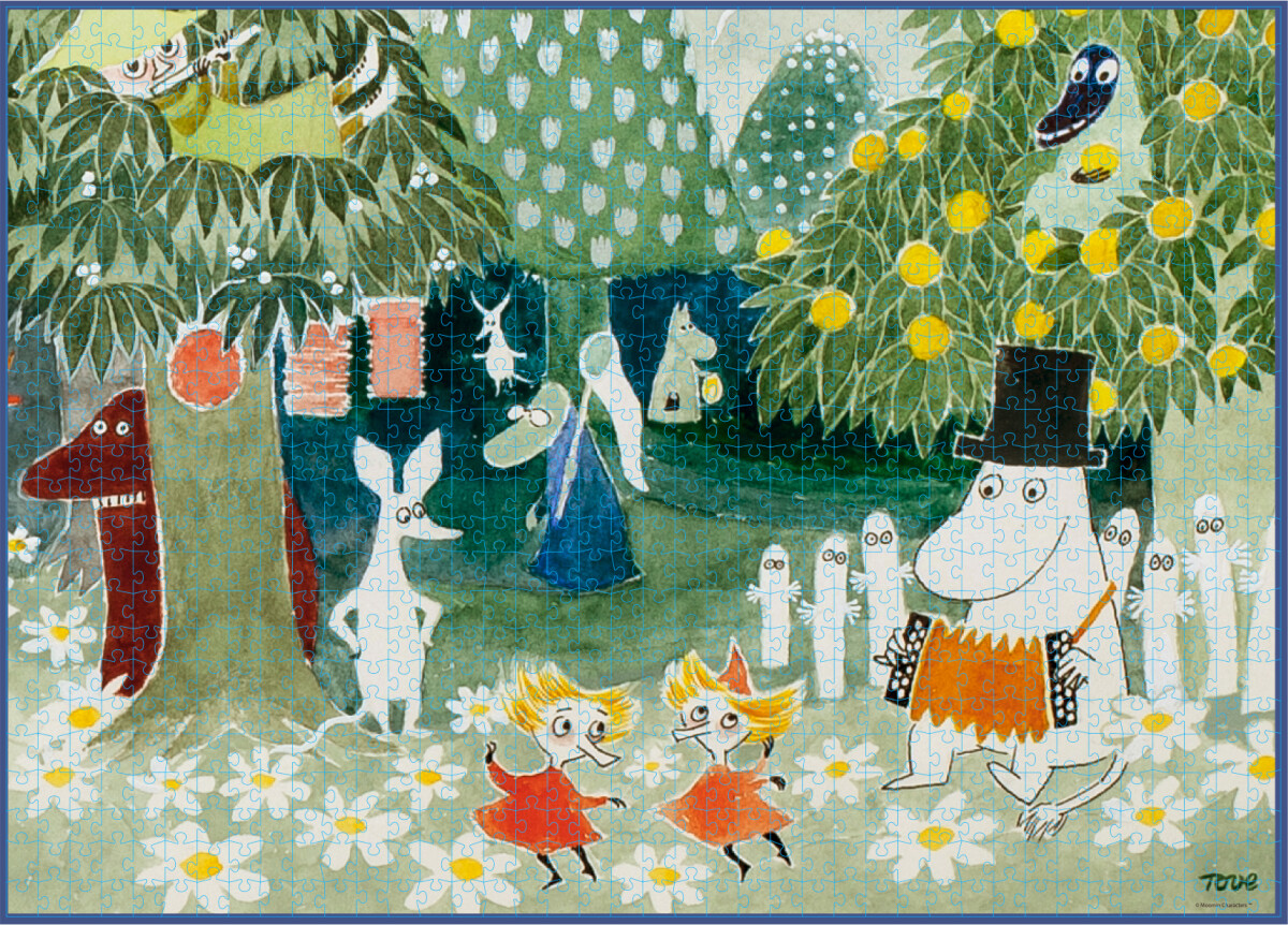 Mumi Puslespil - 1000 Brikker - Musikhave