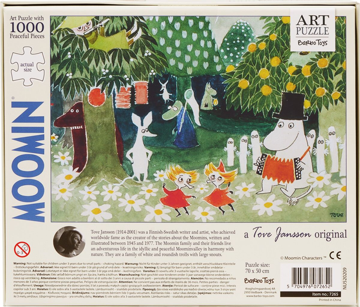 Mumi Puslespil - 1000 Brikker - Musikhave