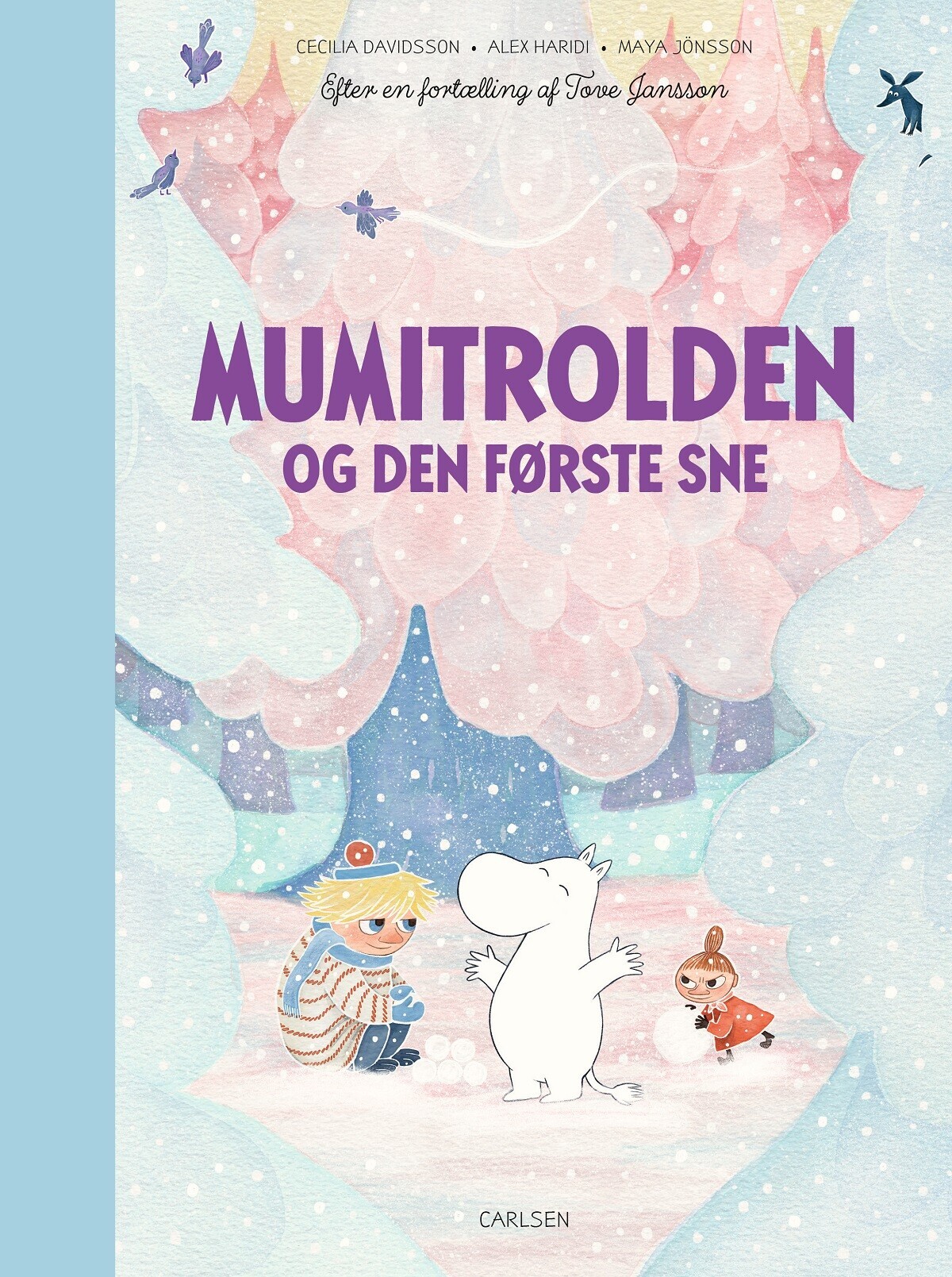 Mumitrolden Og Den Første Sne