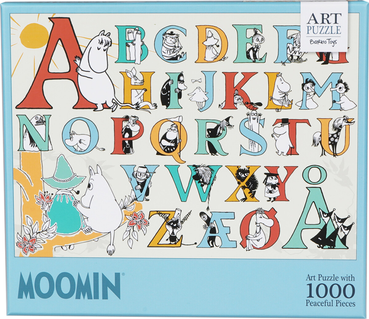 Mumitroldene Puslespil - Abc - 1000 Brikker