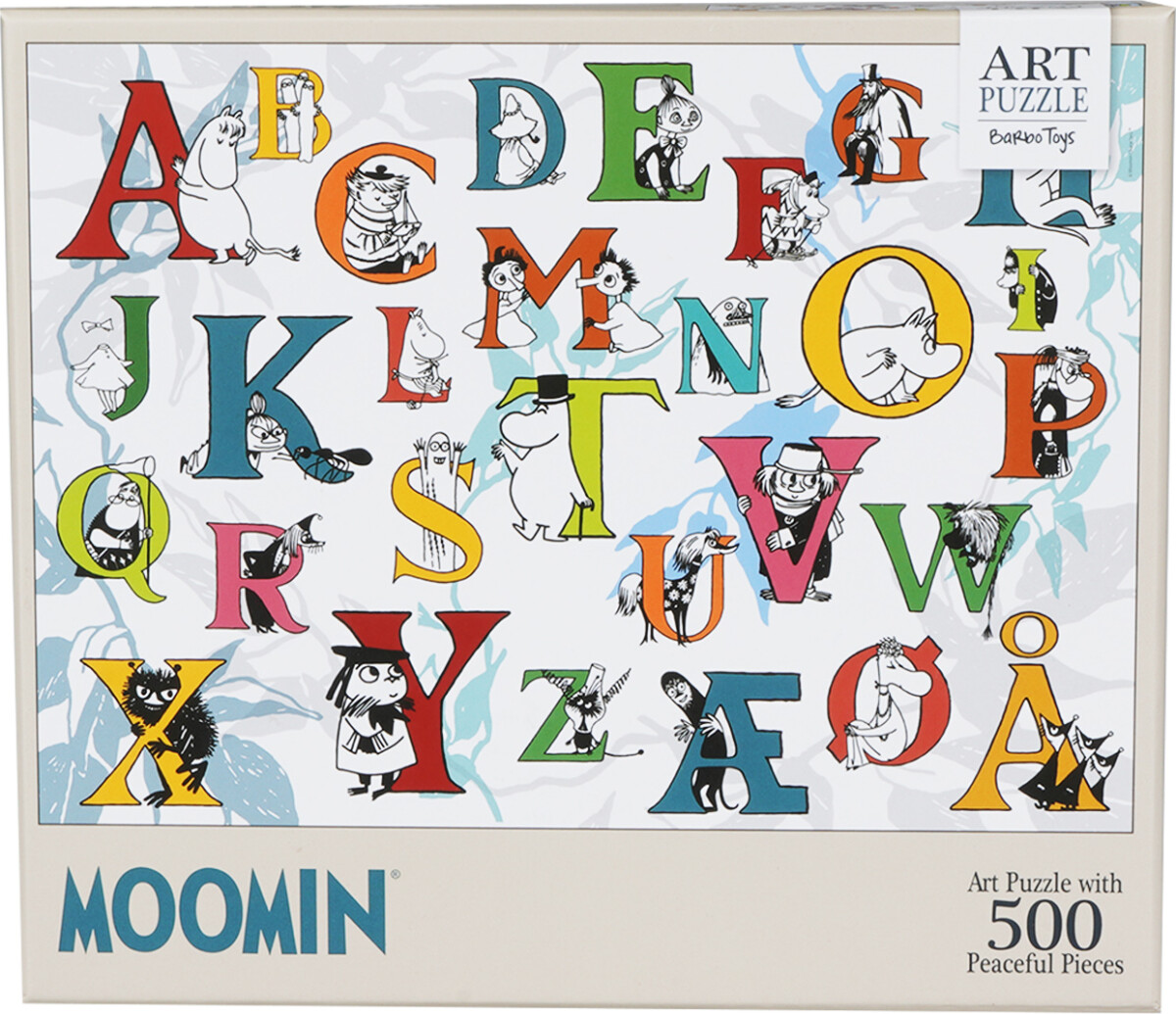 Mumitroldene Puslespil - Abc - 500 Brikker