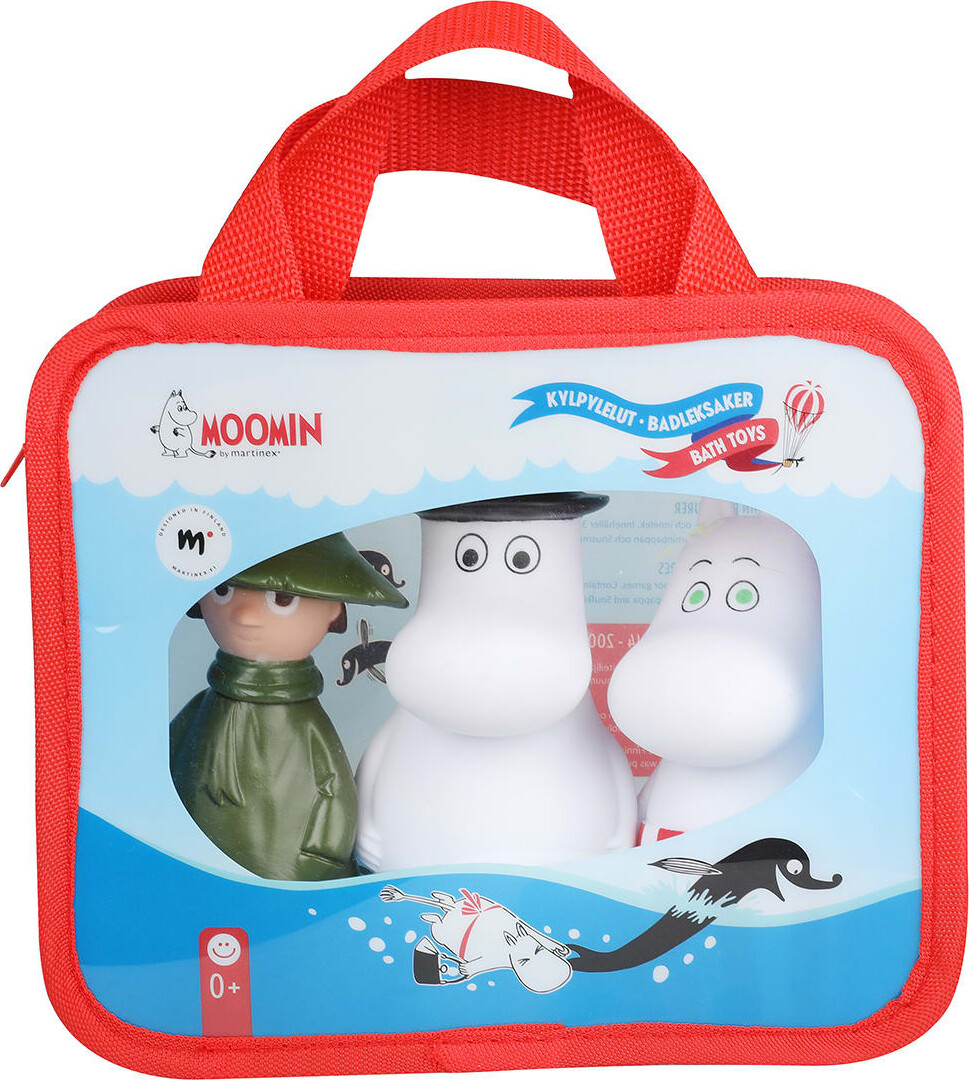 Mumitroldene - Badekar Figurer 3 Stk