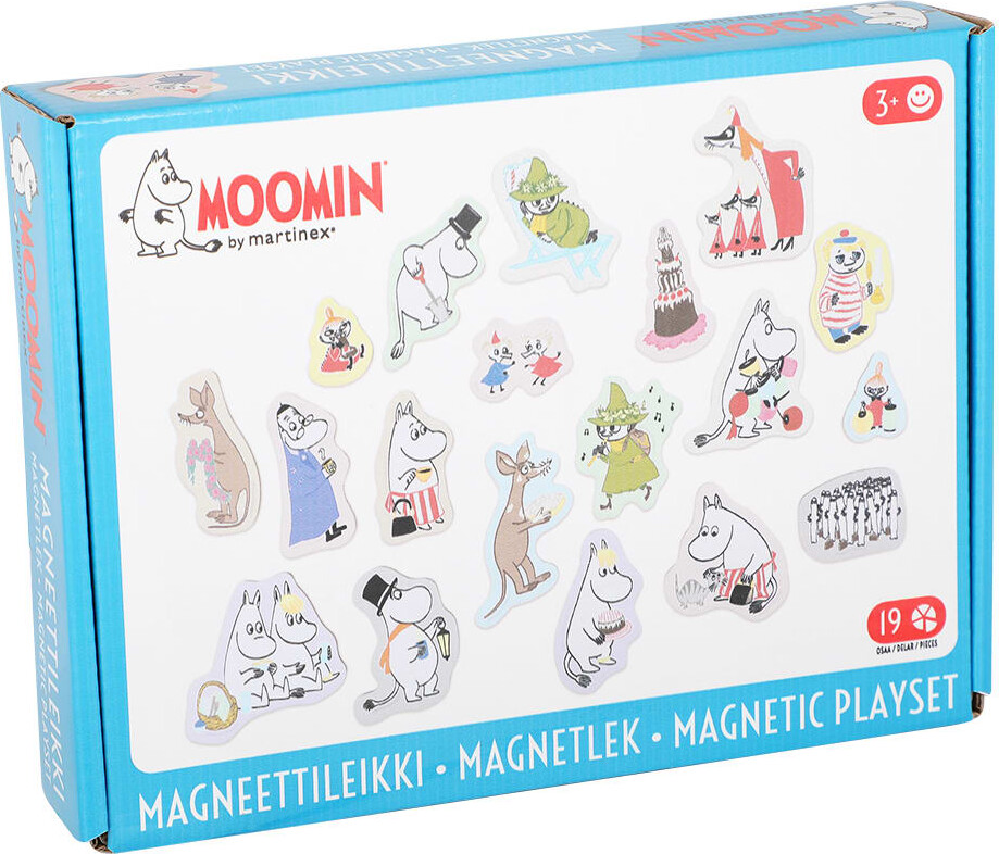 Mumitroldene - Magnetisk Legesæt Med Moomin Figurer