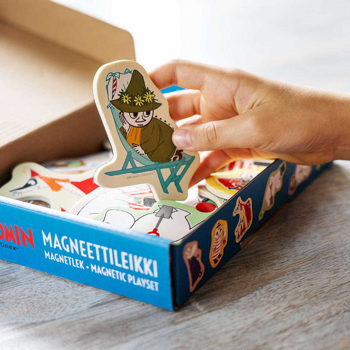 Mumitroldene - Magnetisk Legesæt Med Moomin Figurer