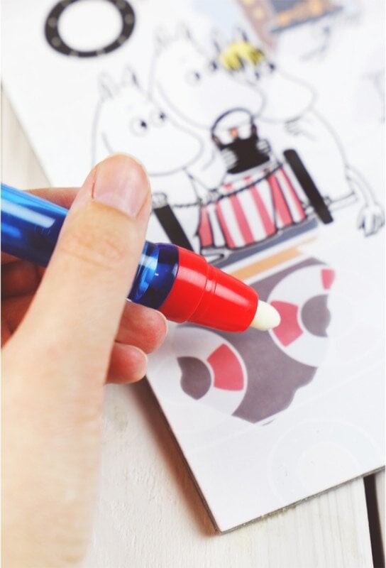 Malebog Med Vand Pen - Mumitroldene