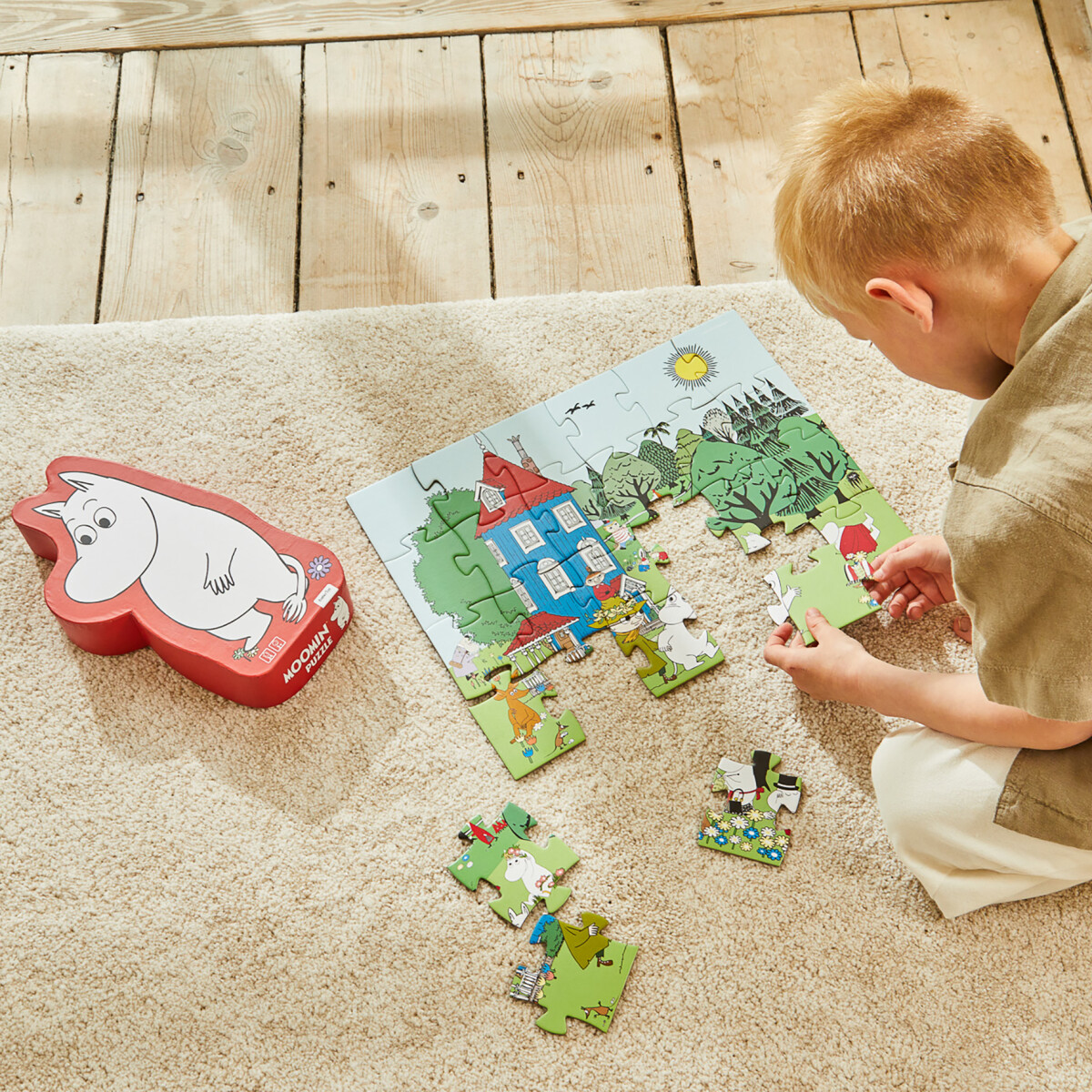 Mumitroldene Puslespil Til Børn - Mumi - 24 Brikker