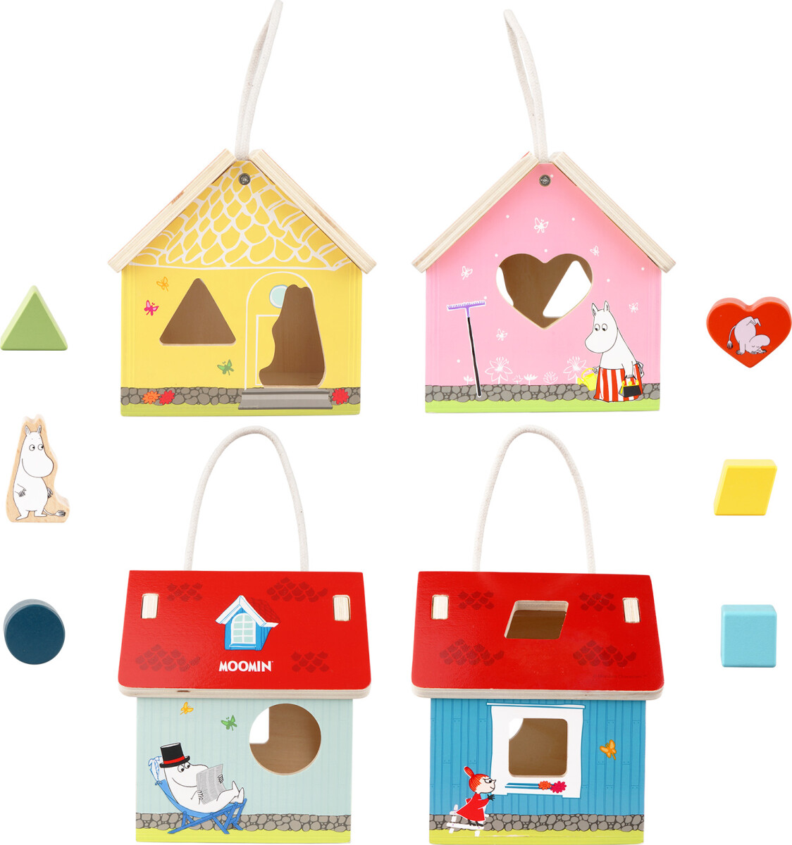 Mumitroldene Puttekasse Med 6 Figurer - Barbo Toys