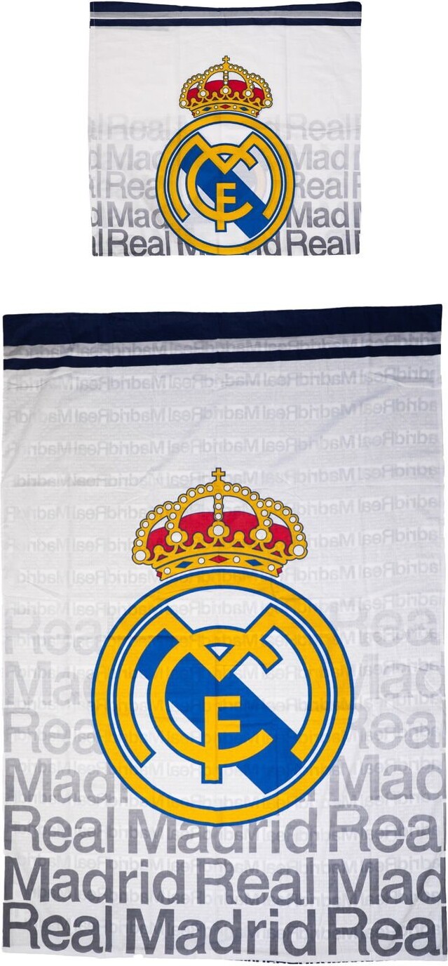 Mumuru - Sengetøj Real Madrid - Vibrant Team Colors - 140X200 Cm