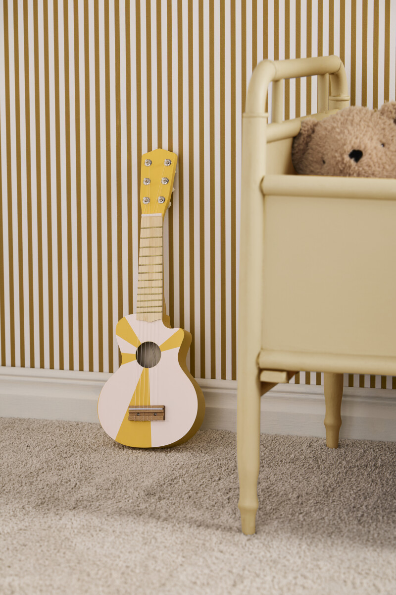Music - Børneguitar Gulhvid M 6 Strenge - 1000954
