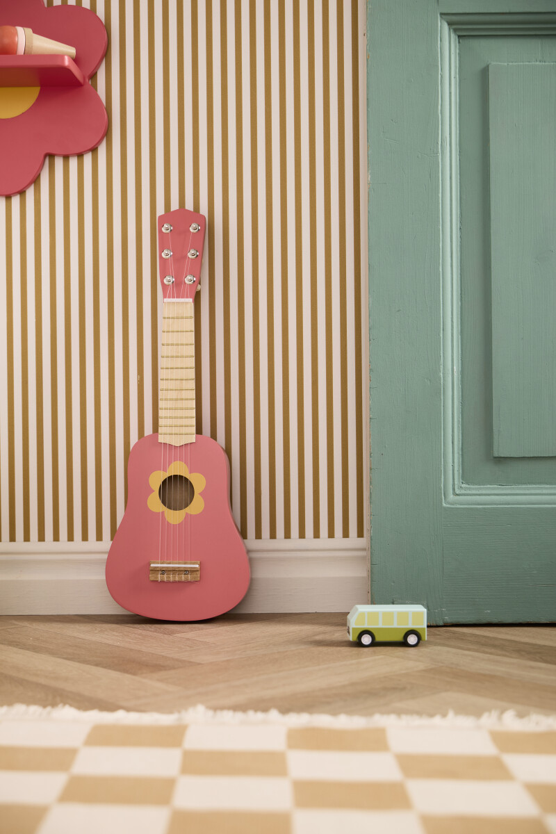 Music - Børneguitar Lyserød M 6 Strenge - 1000951
