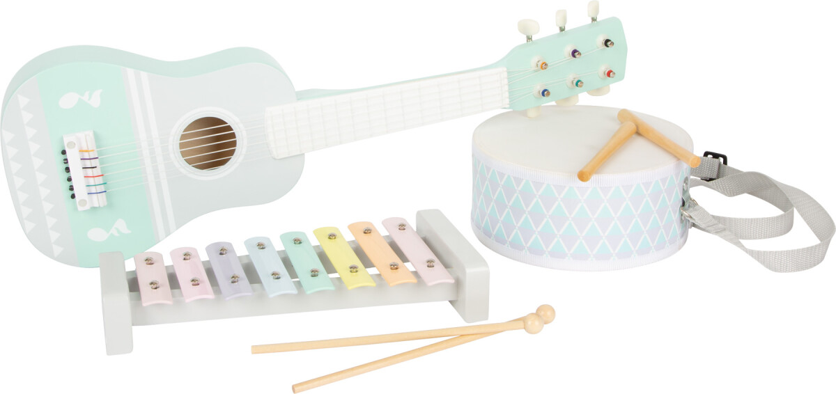 Musikinstrumenter Til Børn - Pastel - 3 Stk - Small Foot