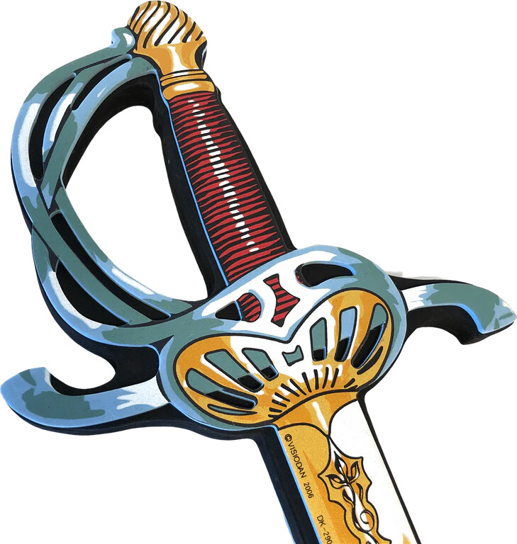 Liontouch - Skumsværd Legetøj Til Børn - Musketer Kårde