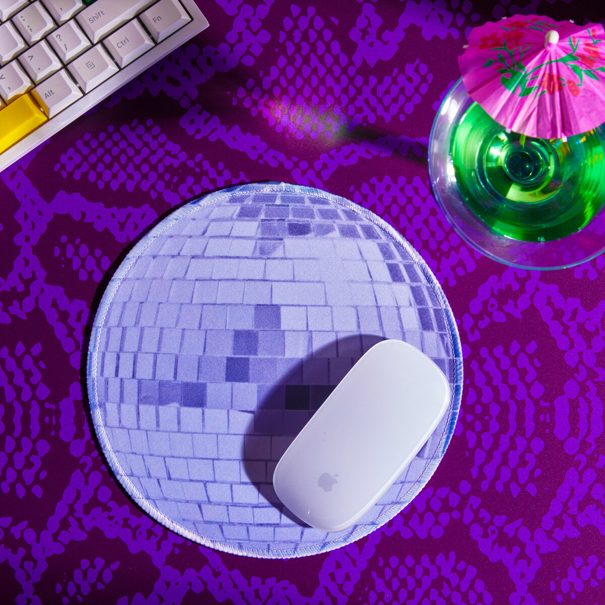 Mustard - Disco Ball Mouse Mat