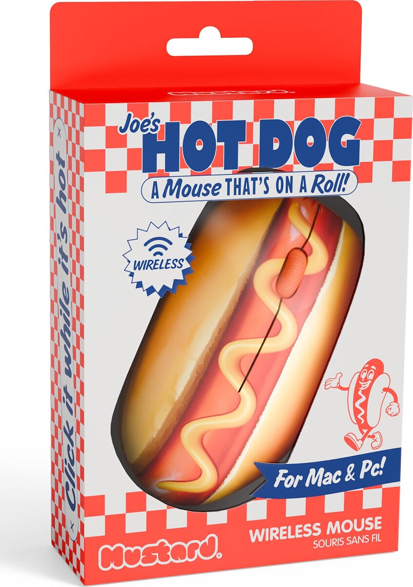 Mustard - Hot Dog Mouse - Vibrant