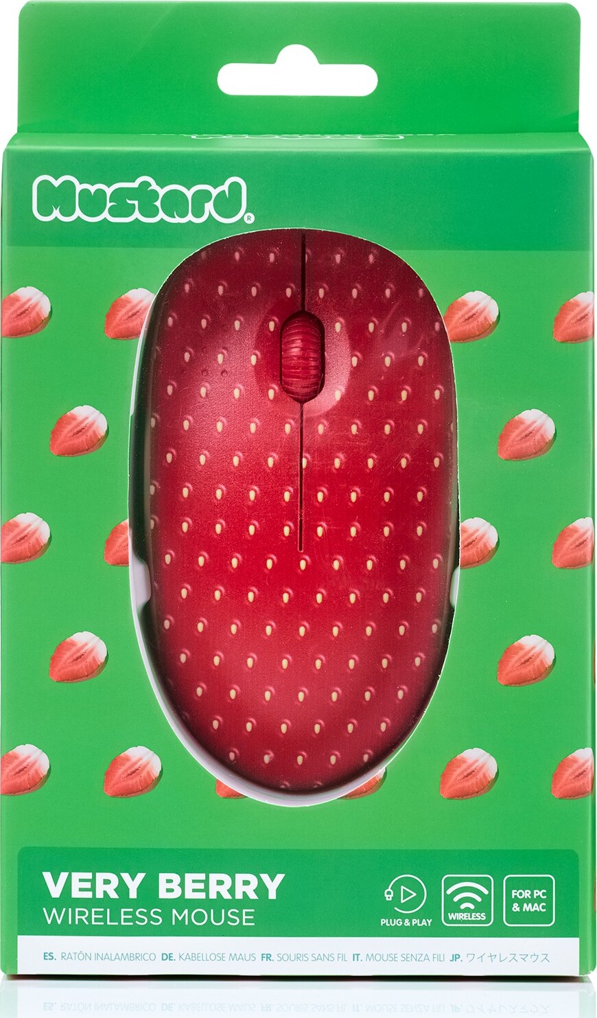 Mustard - Very Berry Mouse - Strawberry - Compact