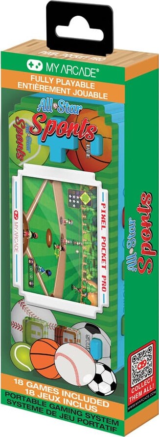 My Arcade - All-Star Sport Portable Gaming System Pixel Pocket Gaming