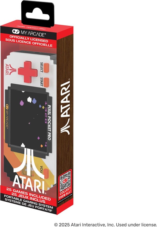 My Arcade - Atari Portable Gaming System Pixel Pocket Pro