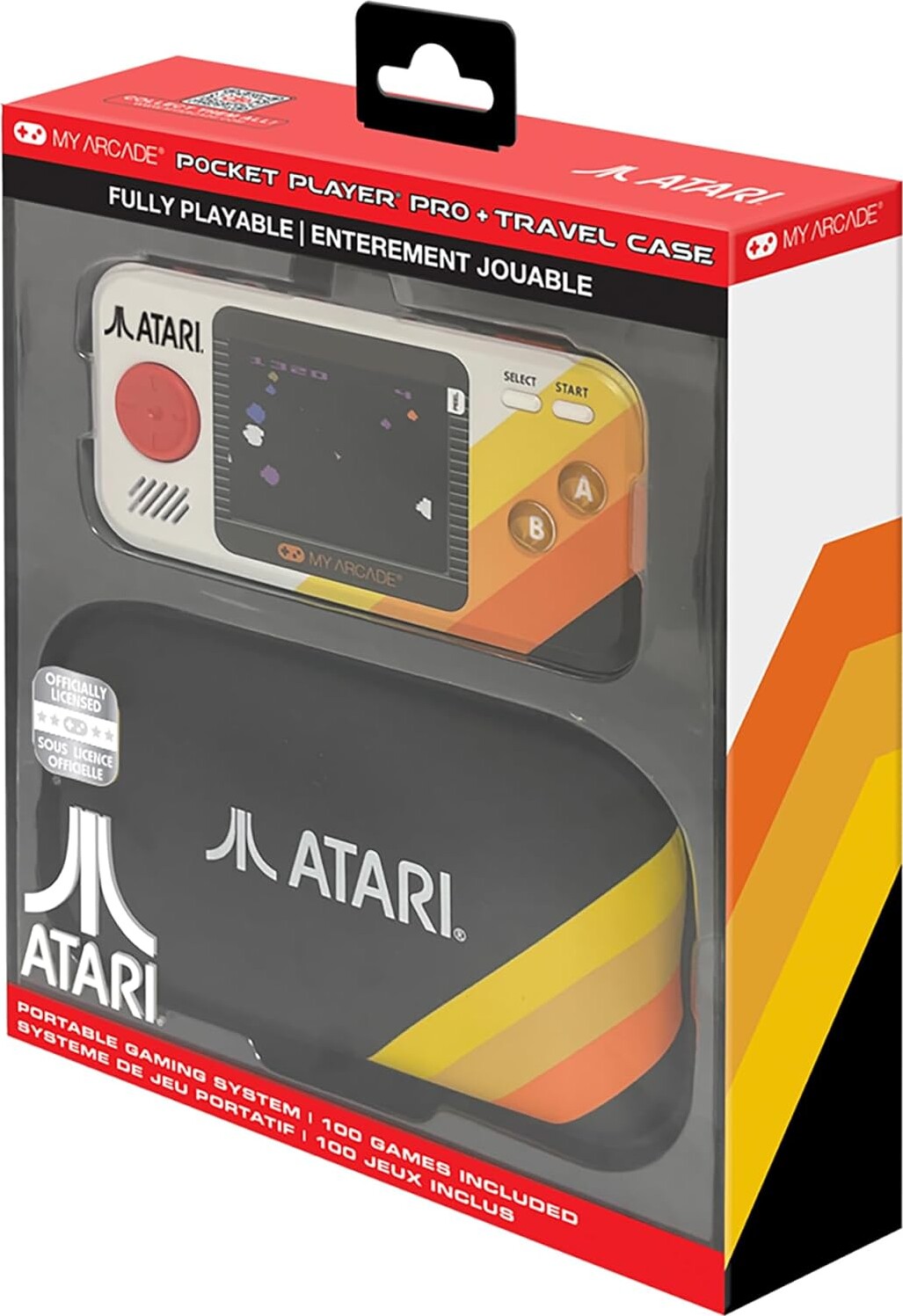My Arcade - Atari Portable Gaming System Pocket Player Pro