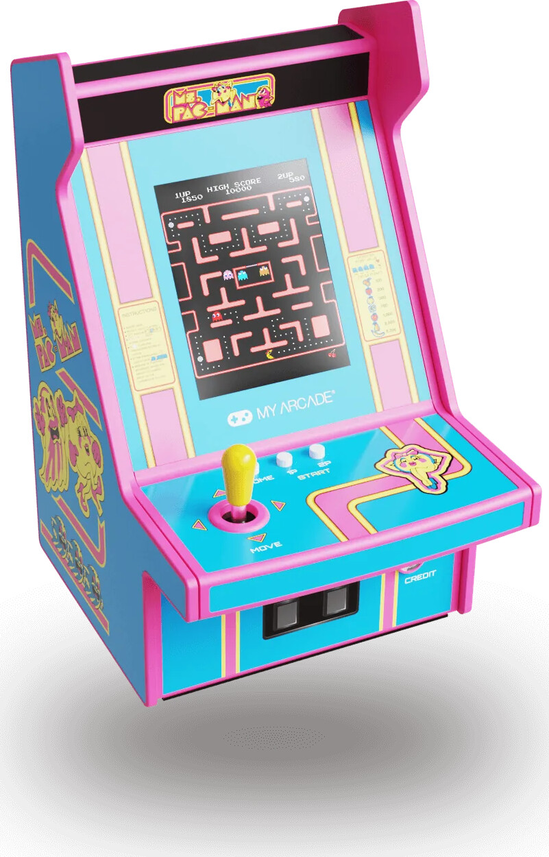 My Arcade Ms Pac Man Micro Player Pro Se Tilbud Og K B P Gucca Dk