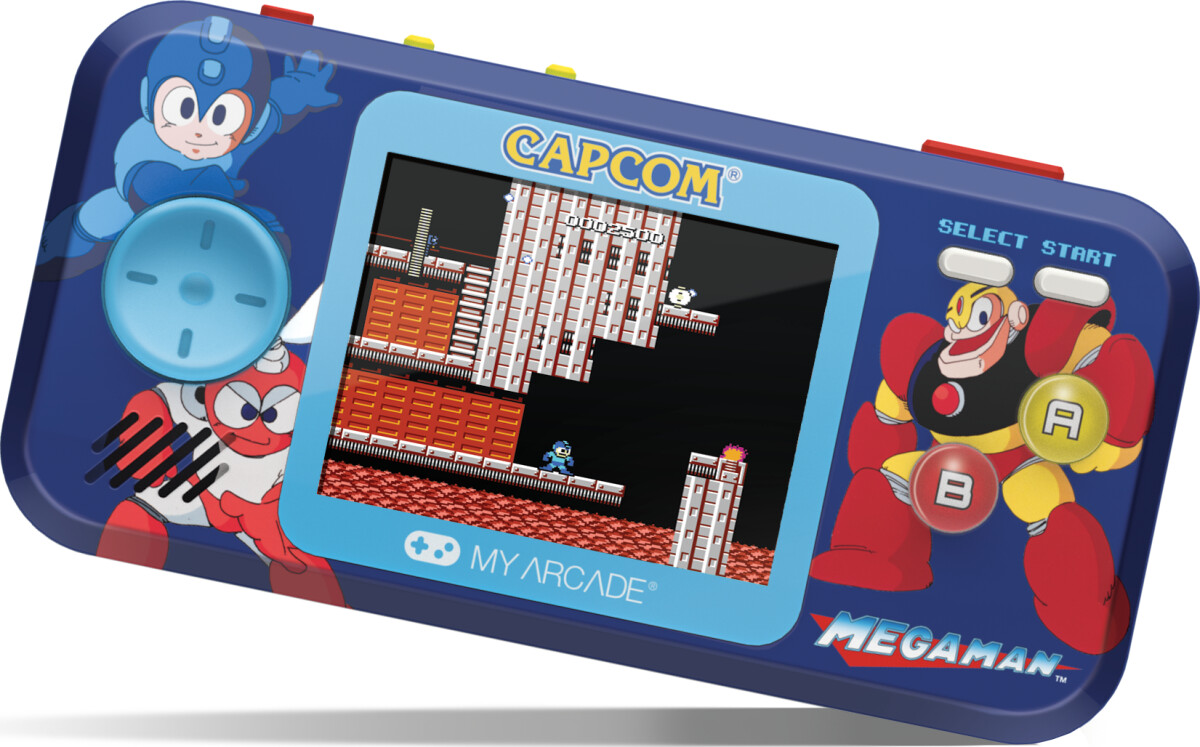 My Arcade - Pocket Player Pro Mega Man Gaming System With Case 6 I 1 - 275