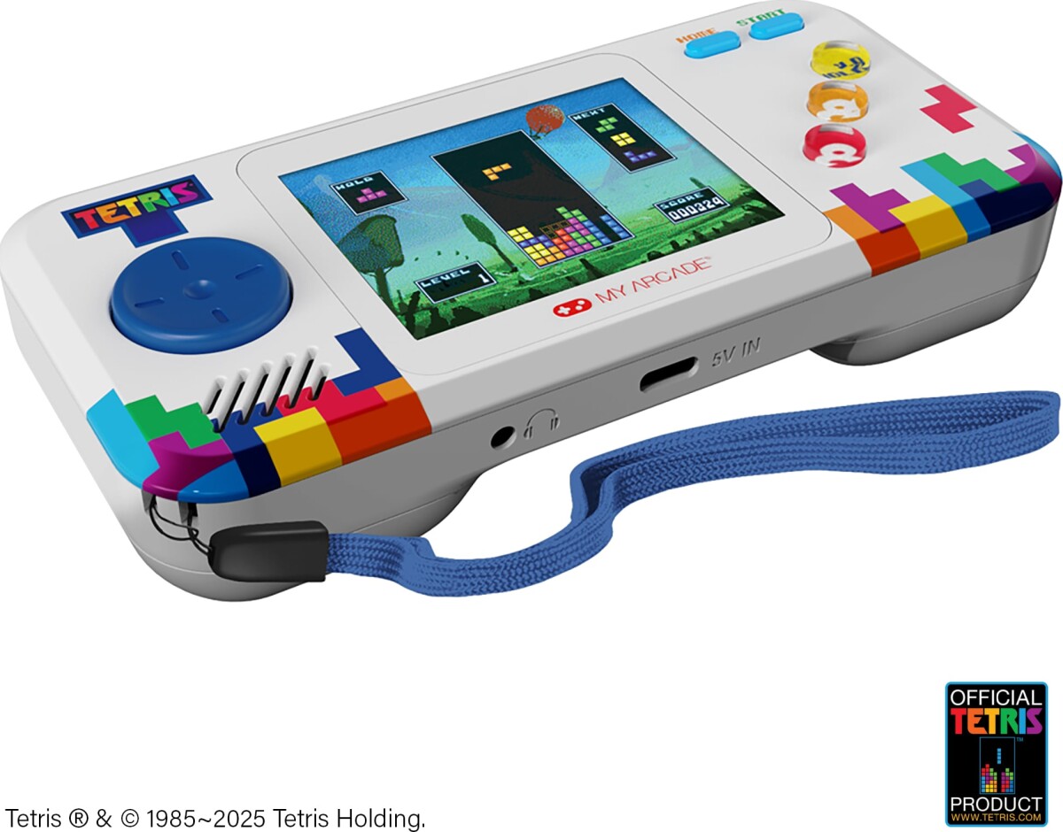 My Arcade - Pocket Player Pro Rejsetaske Tetris-Spillesystem - 275 Display