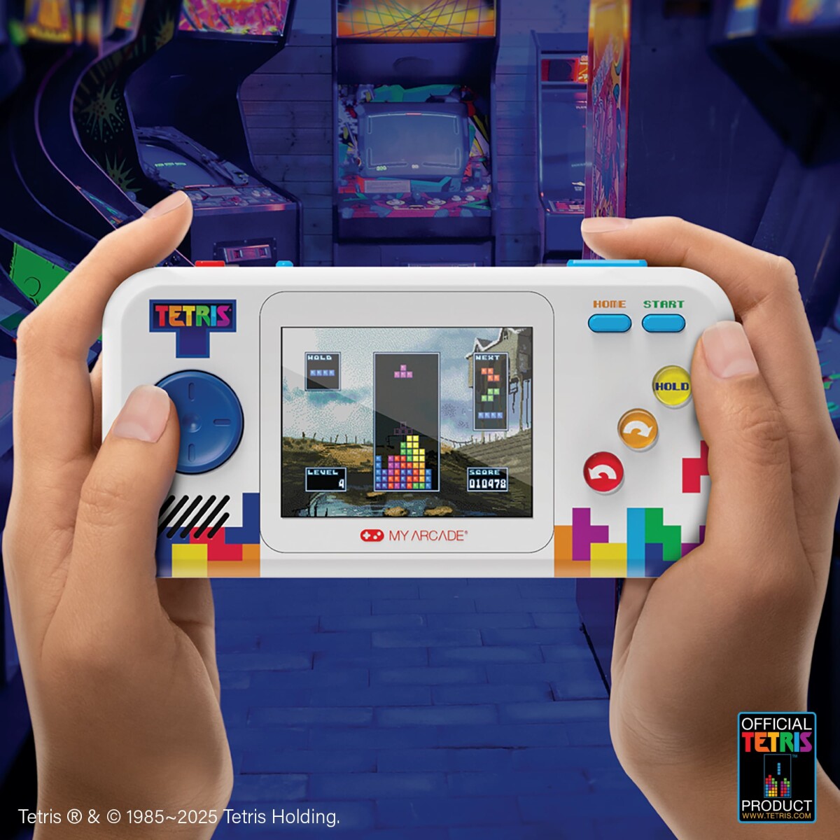 My Arcade - Pocket Player Pro Rejsetaske Tetris-Spillesystem - 275 Display