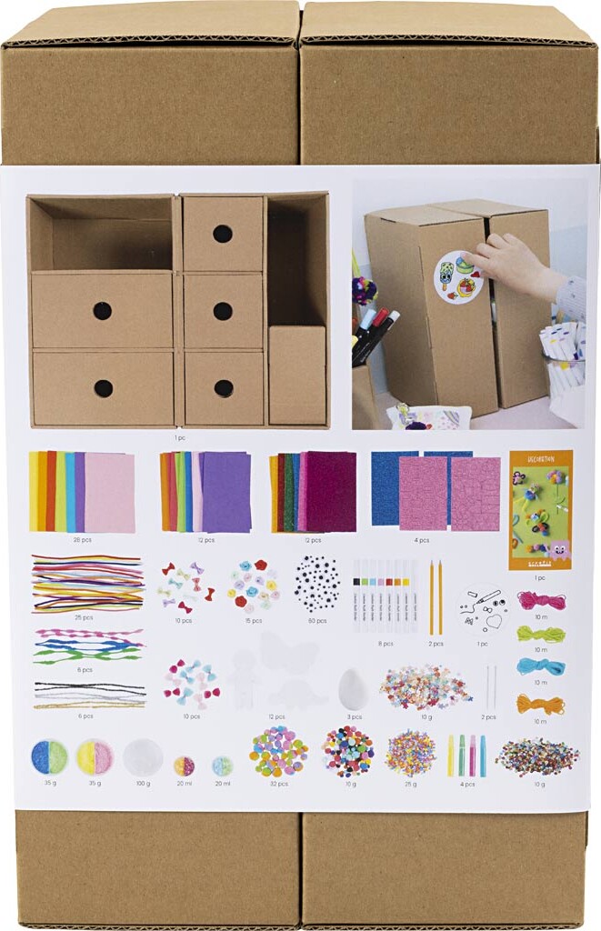 My Craft Station Dekoration - Assorterede Farver