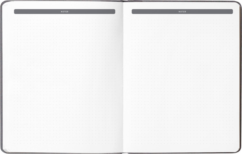 My Favorite Planner - Udateret Kalender Bog - Varm Grå